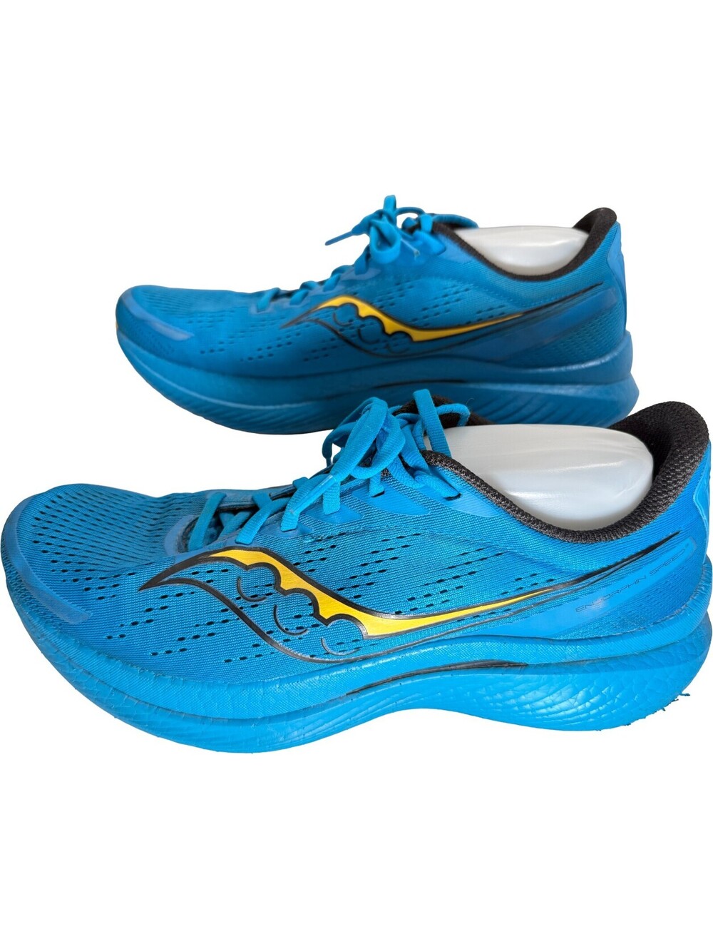 Saucony Endorphin Speed 3 Ocean Blue Vizigold Yellow Mens Size 12 Running Shoes